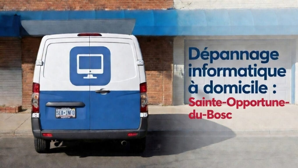 Dépannage informatique à domicile à Sainte‑Opportune‑du‑Bosc
